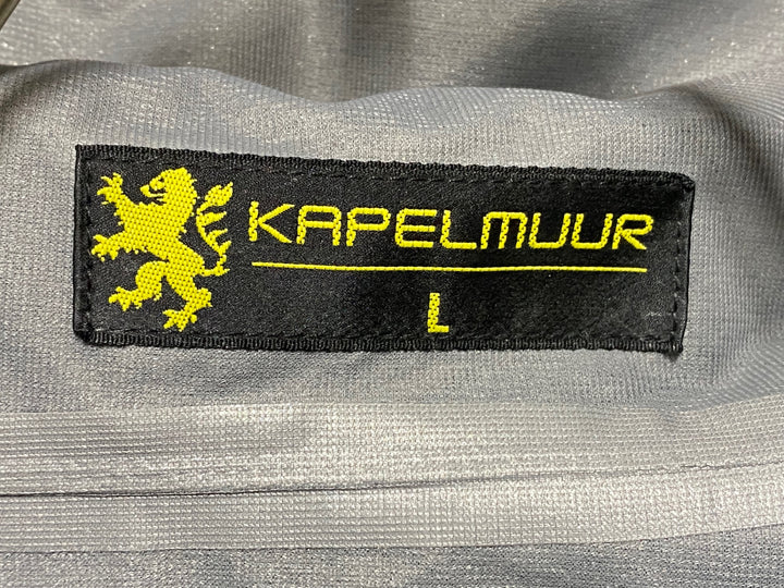 KB765 カペルミュール KAPELMUUR 長袖 レインジャケット グレー L 裏起毛