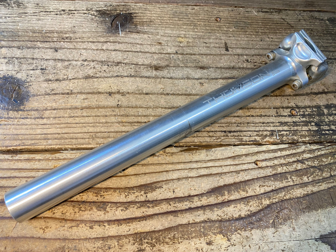 JX949 トムソン THOMSON Elite アルミ シートポスト Φ27.2 300mm シルバー