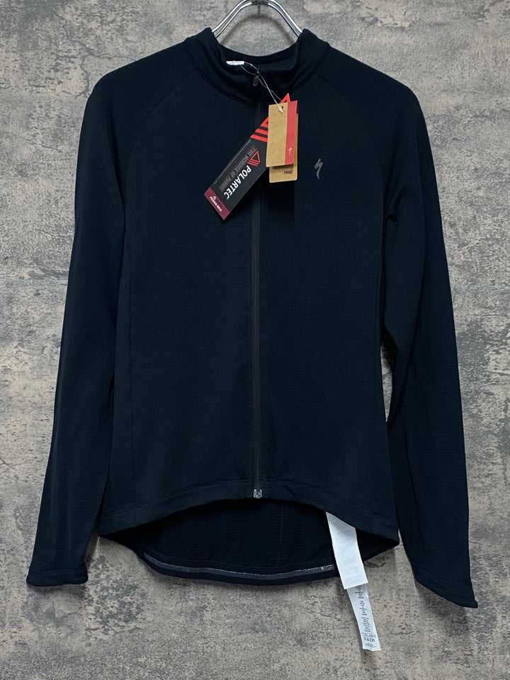 JV683 スペシャライズド SPECIALIZED PRIME POWERGRID JERSEY LS 長袖 サイクルジャージ 黒 M