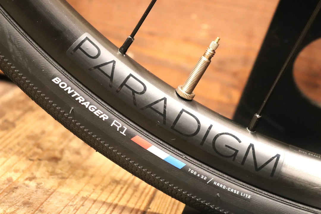 ボントレガー BONTRAGER パラダイム PARADIGM アルミ ホイールセット シマノ11S/12S 6ボルト 【東京南麻布店】