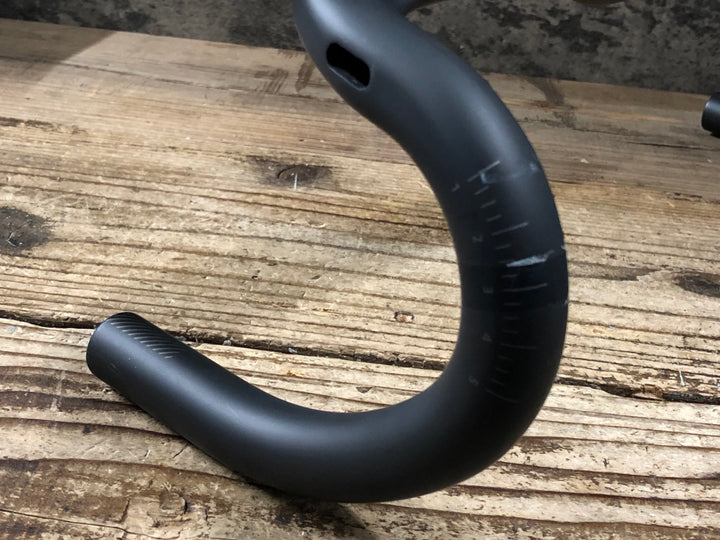 JP095 ボントレガー BONTRAGER XXX VR-CF ドロップハンドル カーボン Φ31.8mm ブラケットC-C400mm