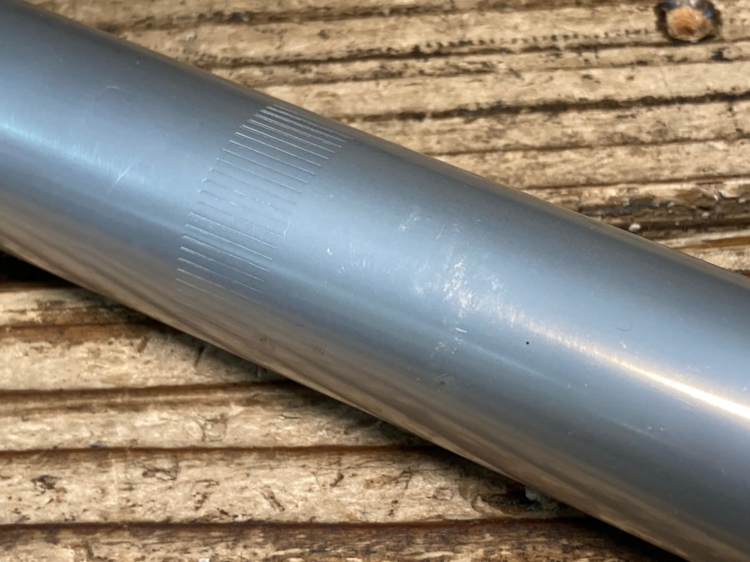 JK647 ニットー NITTO M106 DE ROSA ロゴ入り ドロップハンドル クランプΦ26.0 C-Cエンド380mm シルバー アルミ