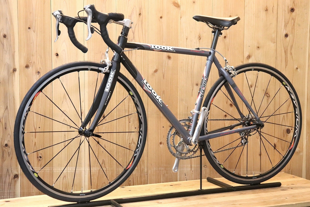 ルック LOOK KG461 2003年頃 51サイズ シマノ アルテグラ 6500 9S カーボン ロードバイク 【芦屋店】