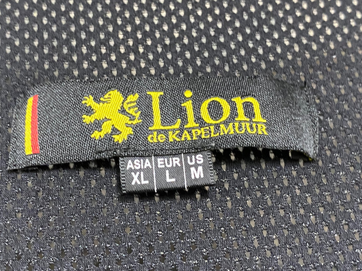 JK513 リオンドカペルミュール Lion de KAPELMUUR ビブタイツ 黒 XL 裏起毛