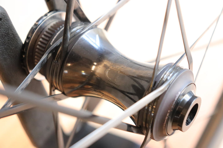 パーティントン Partington Wheels R-SERIES MKII R39/44 ゴールド カーボン チューブレスレディ ホイールセット シマノ12/11S 【さいたま浦和店】