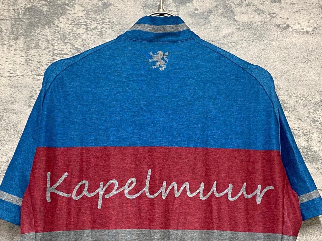 KB771 カペルミュール KAPELMUUR 半袖 サイクルジャージ ブルーグレー L
