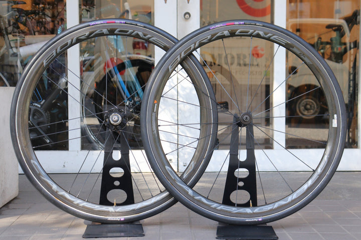 カンパニョーロ CAMPAGNOLO ボーラ BORA ONE 35 TU カーボン チューブラー ホイールセット シマノ 11S/12S 【横浜店】