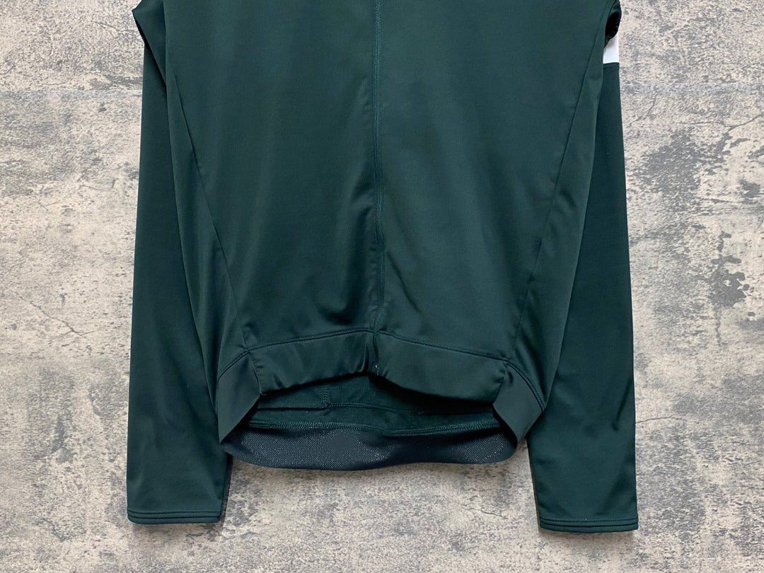 JO711 ラファ Rapha CORE LONG SLEEVE JERSEY 長袖サイクルジャージ 緑 M 裏起毛