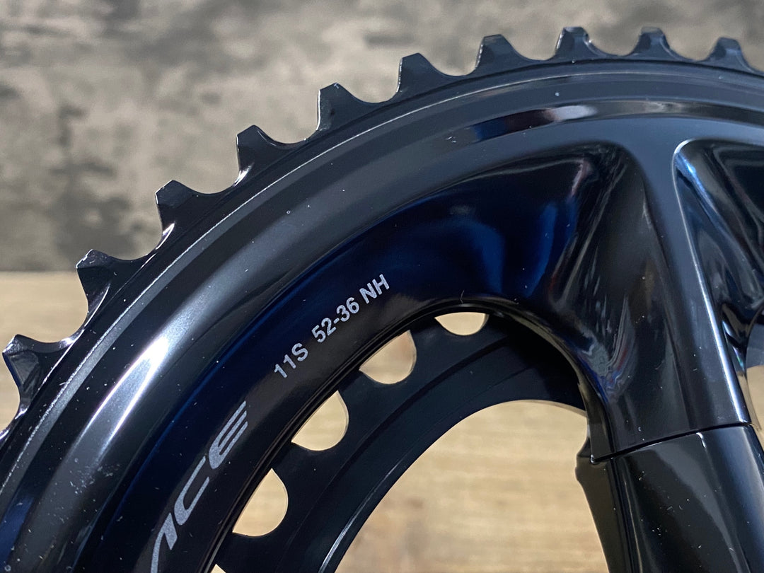 KH841 シマノ SHIMANO デュラエース DURA-ACE FC-09 クランクセット 52/36T 165mm