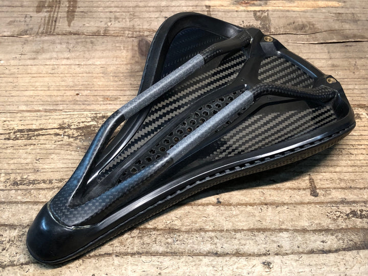 JM124 スペシャライズド SPECIALIZED S-WORKS POWER MIRROR サドル 黒 145mm カーボンレール ※内部破損 ジャンク