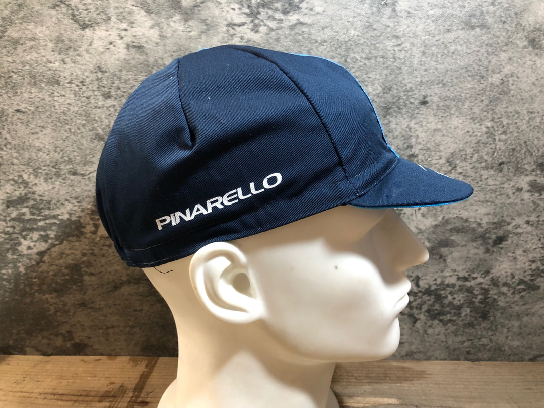 KG252 ピナレロ PINARELLO F サイクルキャップ 紺