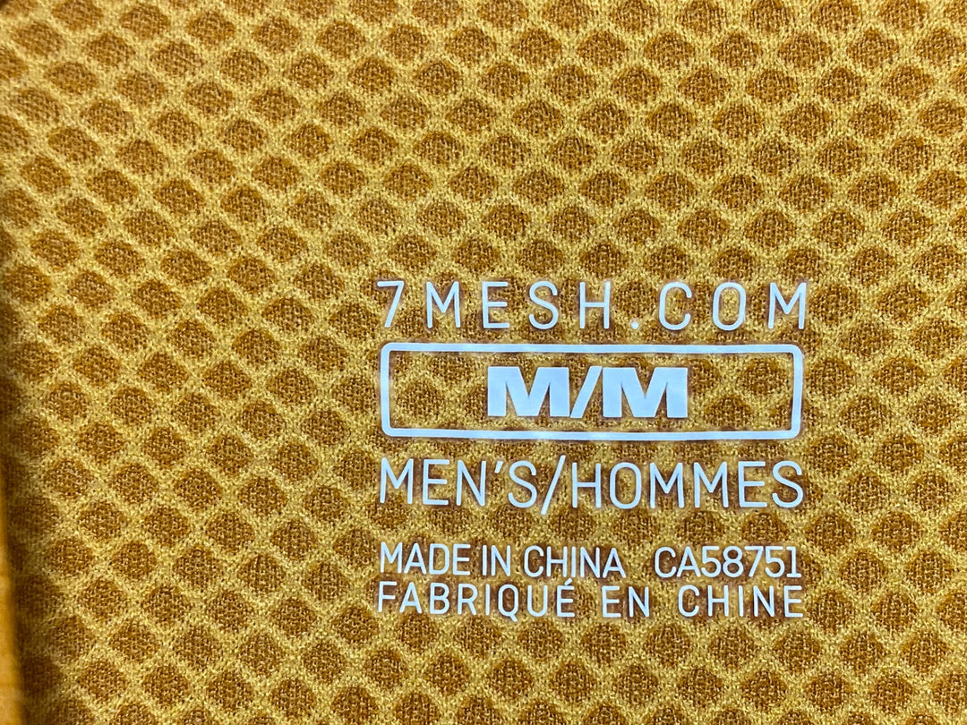 KO573 セブンメッシュ 7MESH ASHLU MERINO JERSEY 半袖 サイクルジャージ オレンジ M