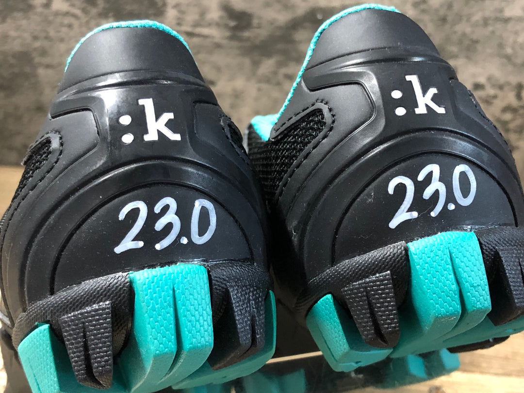 KG417 フィジーク fizik M6 MTB shoes WOMAN ビンディングシューズ 2穴 ブラック レディース EU36 ※ペン字あり