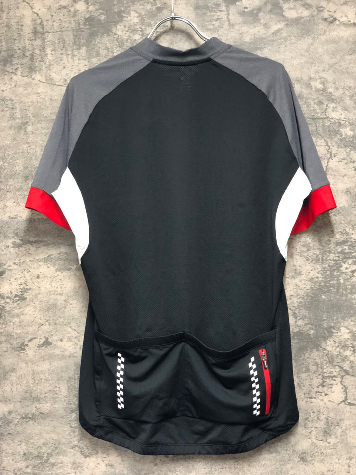 KD676 サンティック SANTIC 半袖 サイクルジャージ 黒 2XL