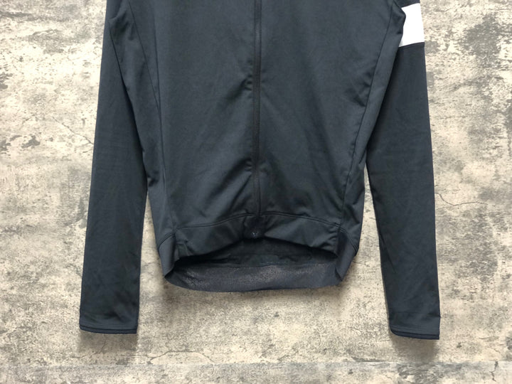 KH905 ラファ Rapha CORE LONG SLEEVE JERSEY 長袖サイクルジャージ ブラック S 裏起毛