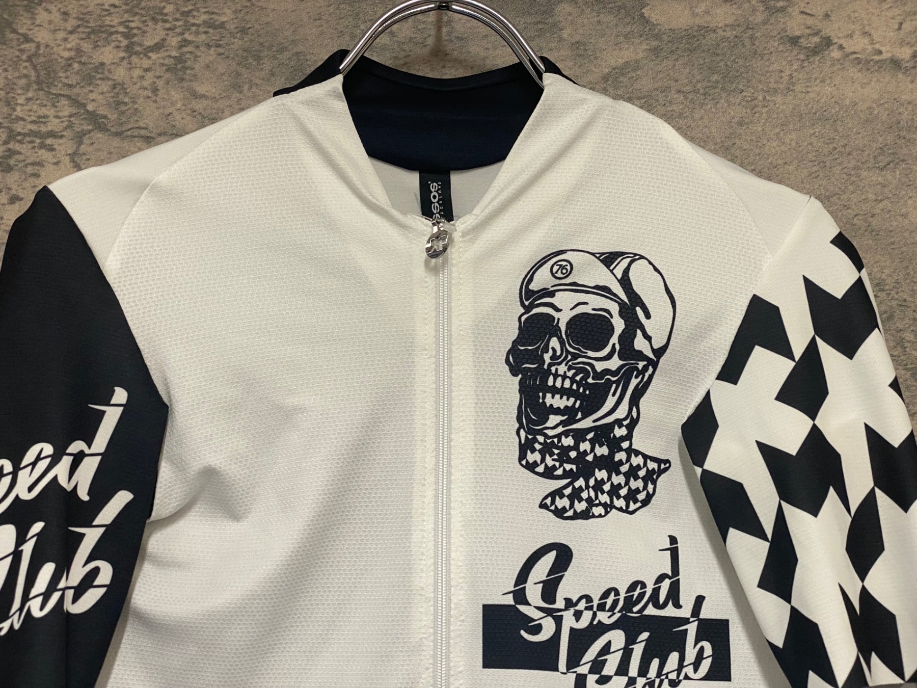 JK699 アソス assos Speed Club Jersey 半袖 サイクルジャージ 白 黒 S JK699 アソス assos Speed Club Jersey 半袖 サイクルジャージ 白 黒 S