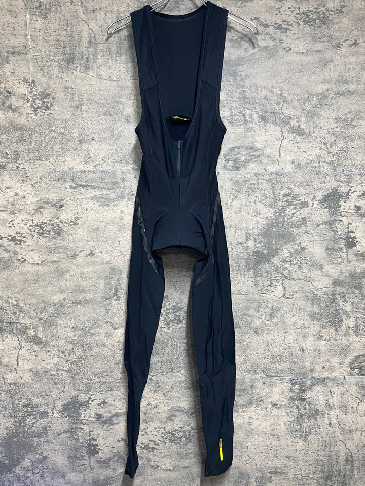 JZ641 マヴィック MAVIC 裏起毛 ビブタイツ 黒 Ｓ