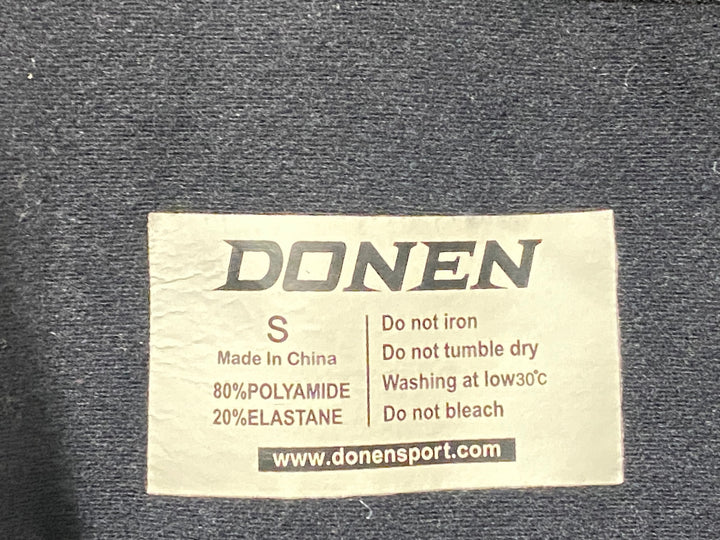 JY885 ドネン Donen ビブタイツ 黒 S 裏起毛
