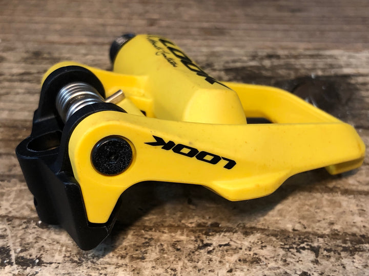 JS924 ルック LOOK KEO 2 MAX ビンディングペダル 黄 Alberto Contador