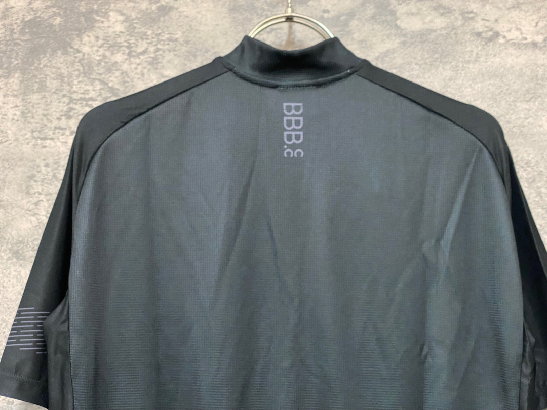 JY854 BBB 半袖 サイクルジャージ 黒 M
