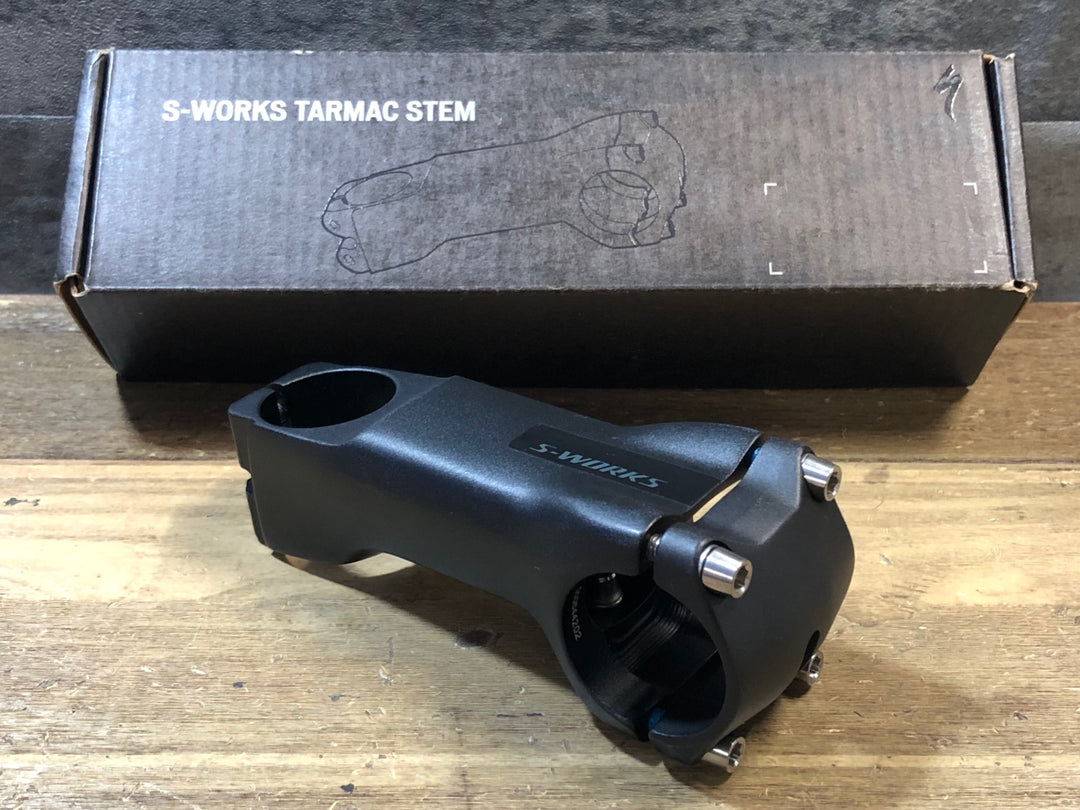 IR460 スペシャライズド SPECIALIZED S-WORKS TARMAC STEM アルミ ステム 黒 90mm Φ31.8 OS 6°
