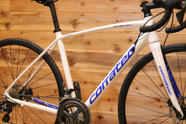 コラテック CORRATEC ドロミテ DOLOMITI DISC 2021モデル 48サイズ シマノ ティアグラ 4720 10S アルミ ロードバイク 【広島店】