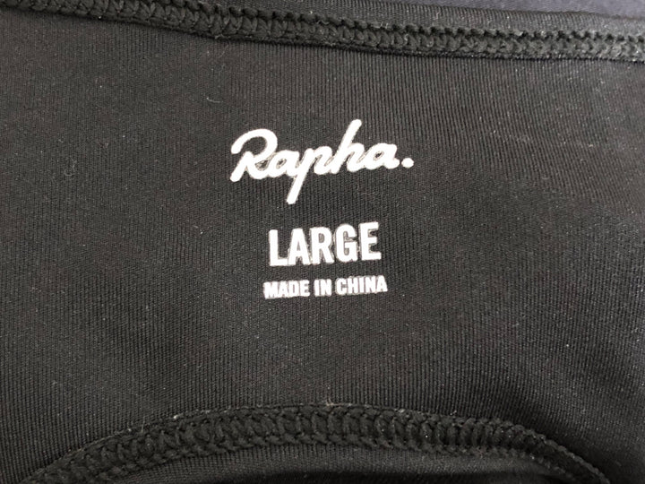 KG222 ラファ Rapha CORE CARGO WINTER TIGHTS WITH PAD カーゴ ビブタイツ 黒 L 裏起毛