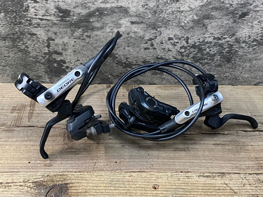 JX100 シマノ SHIMANO デオーレ DEORE BL-M615 BR-M615 ディスクブレーキキャリパー レバーセット 2フィンガー