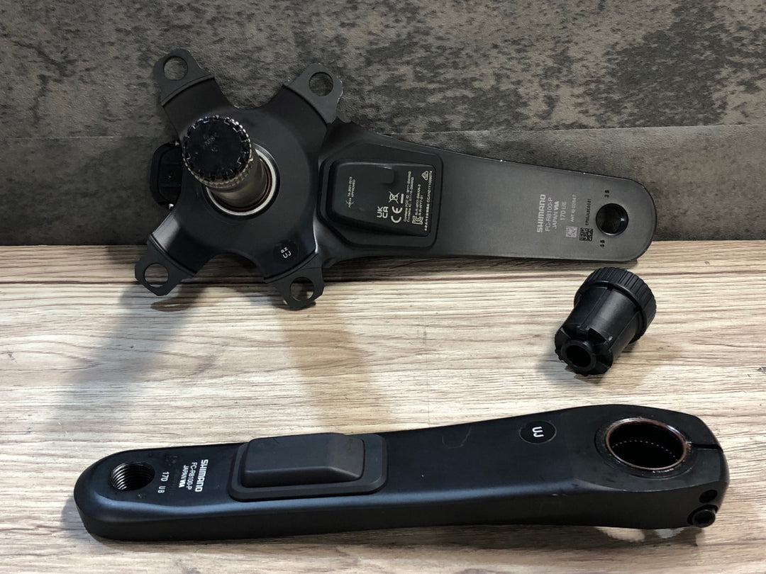 JY180 シマノ SHIMANO アルテグラ ULTEGRA FC-R8100-P パワーメーター クランクアーム 接続確認済