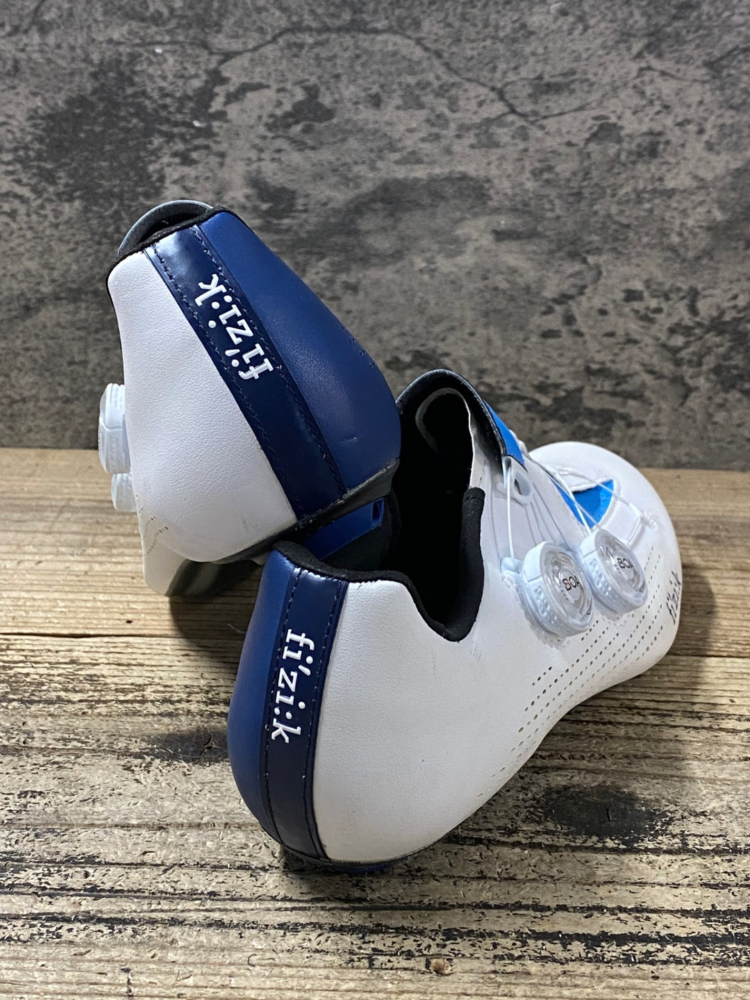 JS463 フィジーク fizi:k INFINITO R1B MOVISTAR TEAMモデル 3穴 ビンディングシューズ EUR41 白/青