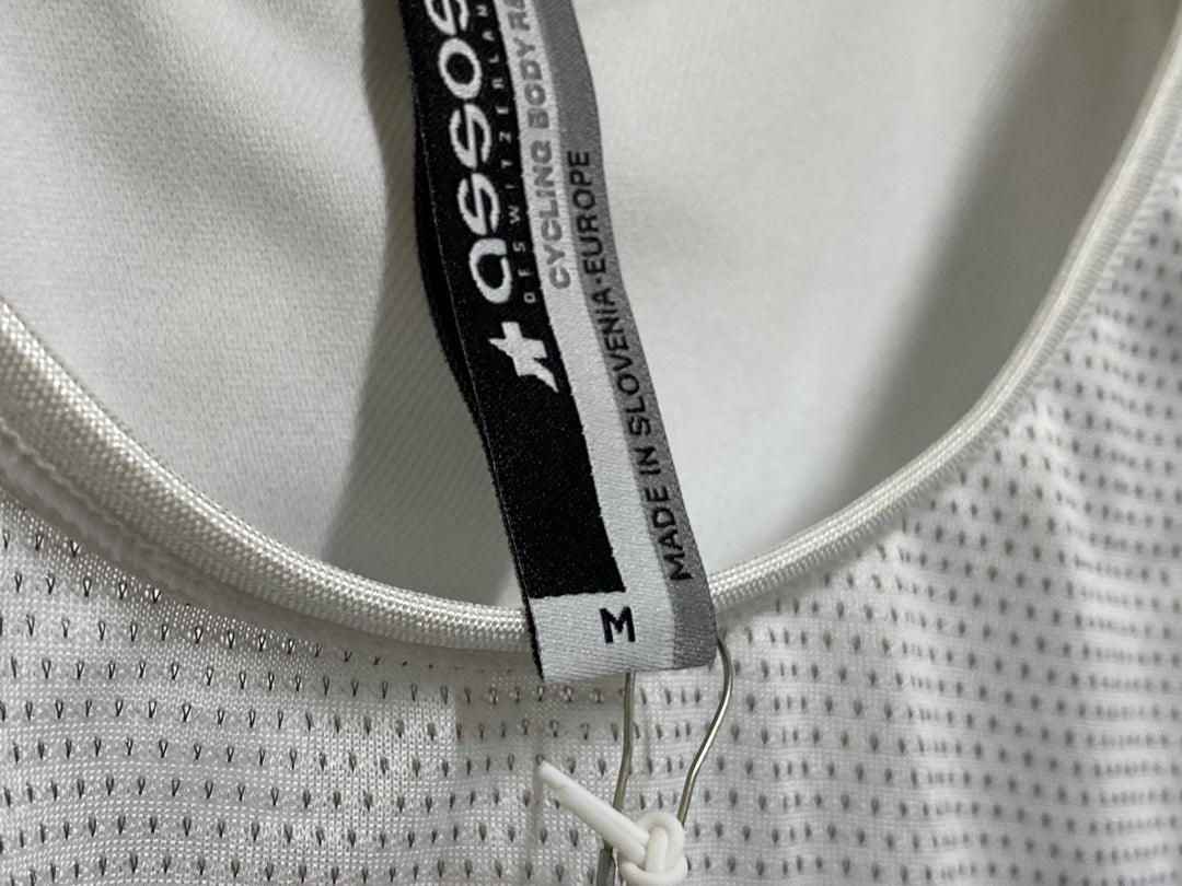 JQ347 アソス ASSOS hot Summer Later active ベースレイヤー 白 M