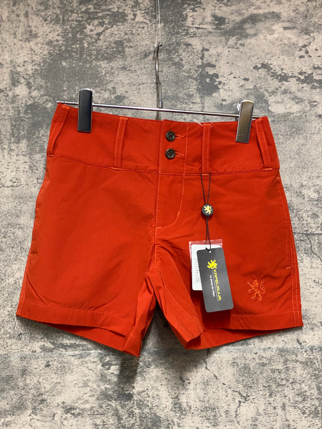 JO518 カペルミュール KAPELMUUR サイクルパンツ ショート オレンジ レディース 34 未使用