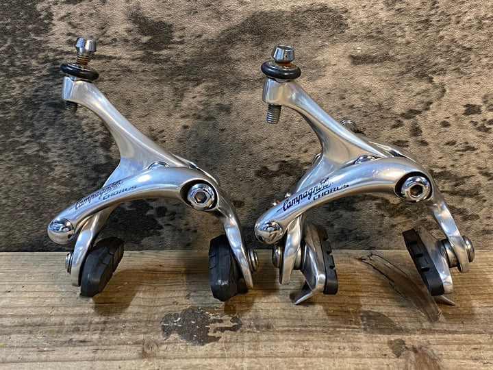 IQ796 カンパニョーロ CAMPAGNOLO コーラス CHORUS キャリパーブレーキ 前後セット シルバー ※ブレーキシュー社外品