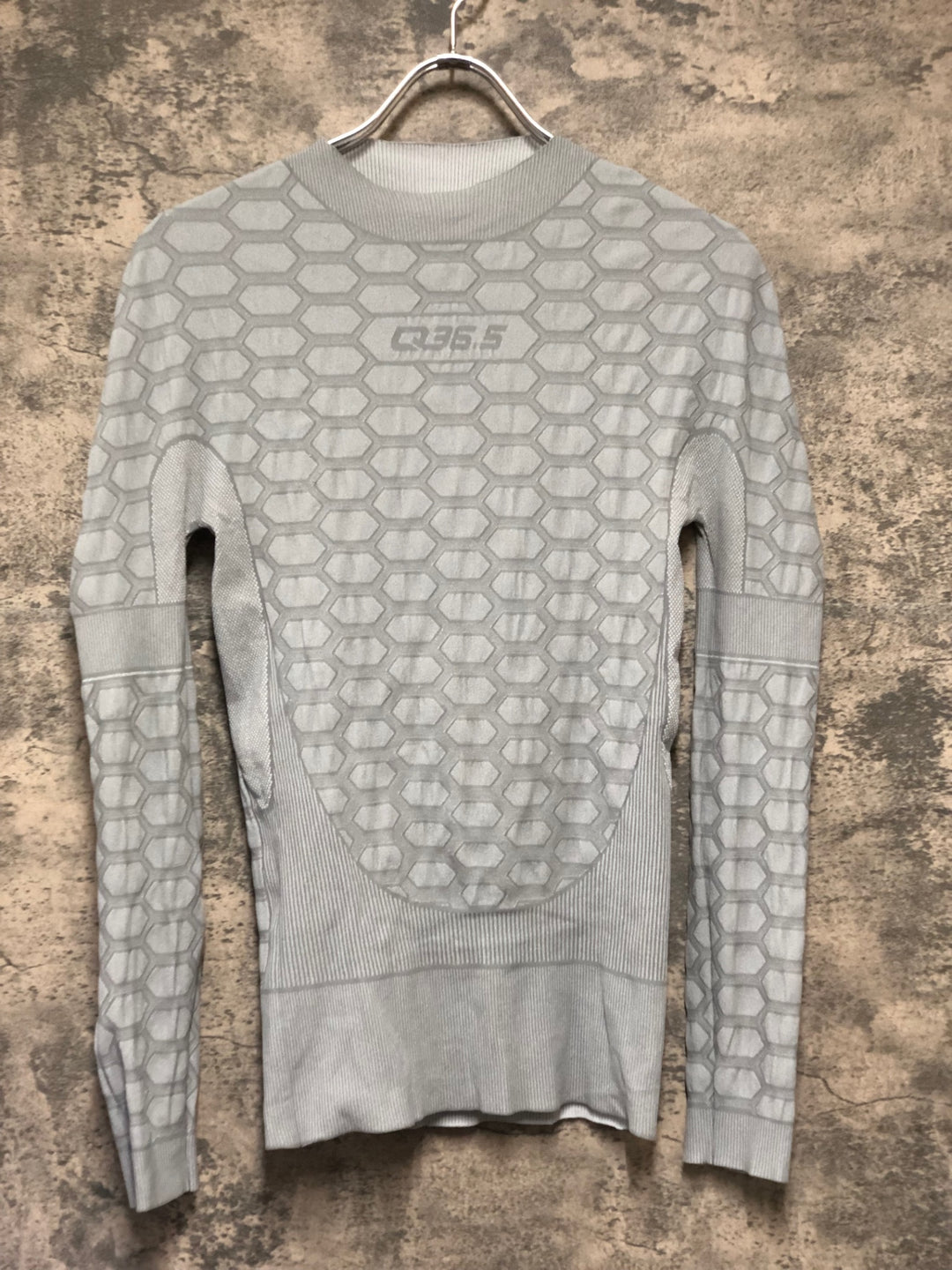 KP578 Q36.5 長袖 ベースレイヤー グレー L/XL