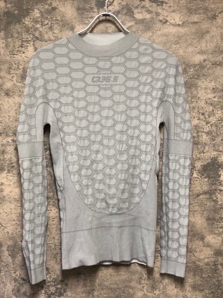 KP578 Q36.5 長袖 ベースレイヤー グレー L/XL