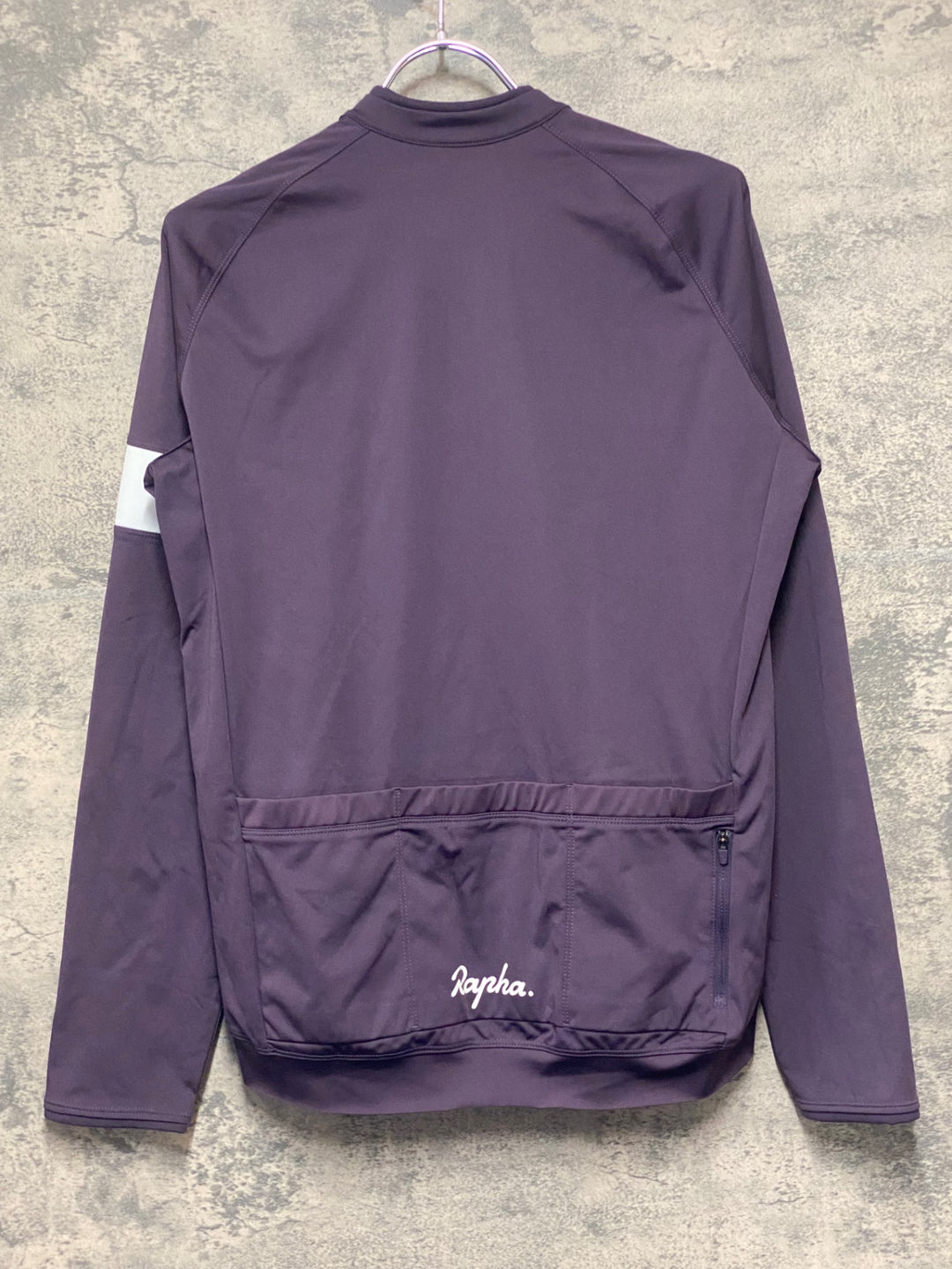 KQ645 ラファ Rapha WOMEN'S CORE LONG SLEEVE JERSEY 長袖 サイクルジャージ 紫 L レディース