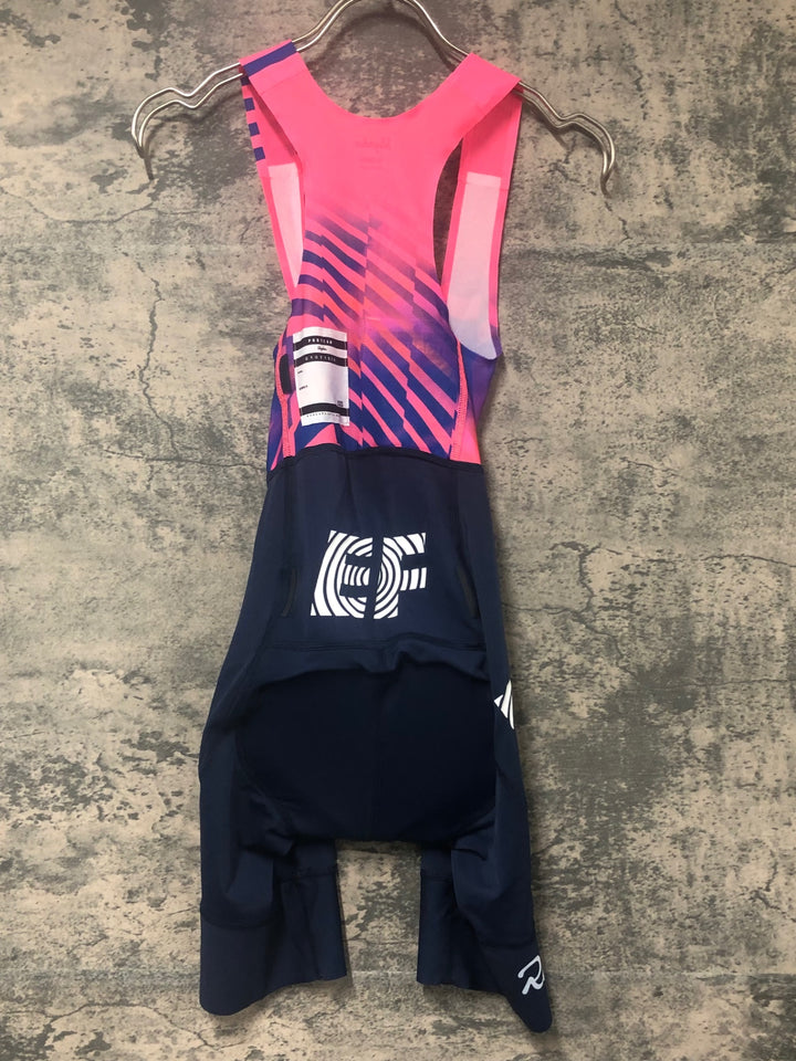 JE206 ラファ Rapha EF WOMEN'S PRO TEAM BIB SHORTS ビブショーツ ネイビー ピンク レディース XXS