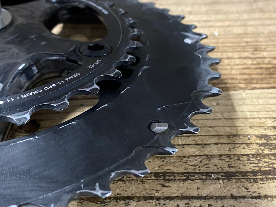 KA744 スラム SRAM Red 22 カーボン クランクセット 170mm 50/34T φ30
