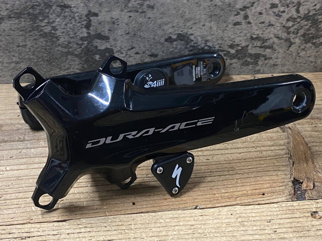 HO432 シマノ SHIMANO デュラエース DURA ACE FC-R9200 175mm 4iiiパワーメーター 両足計測 ※接続確認済