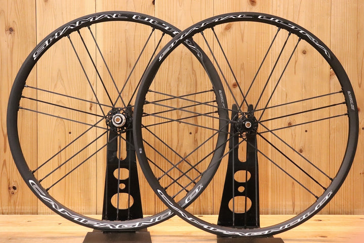 カンパニョーロ CAMPAGNOLO シャマル ウルトラ SHAMAL ULTRA DB アルミ チューブレスレディ ホイールセット シマノ 11S/12S 【芦屋店】