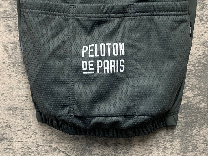 JJ323 プロトンドパリ PELOTON DE PARIS 半袖サイクルジャージ 白緑 XS
