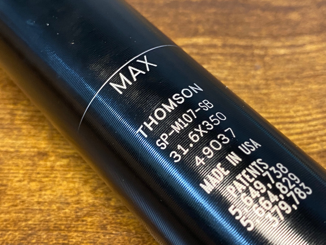 KQ311 トムソン THOMSON マスターピース MASTERPIECE アルミ シートポスト Φ31.6mm セットバック 16mm
