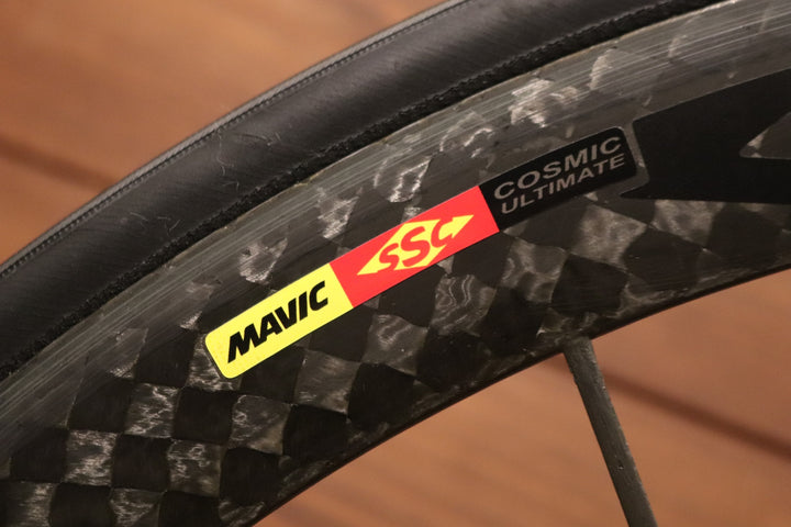 マヴィック MAVIC コスミック アルチメイト COSMIC ULTIMATE カーボン チューブラー ホイールセット シマノ11S/12S 【東京南麻布店】