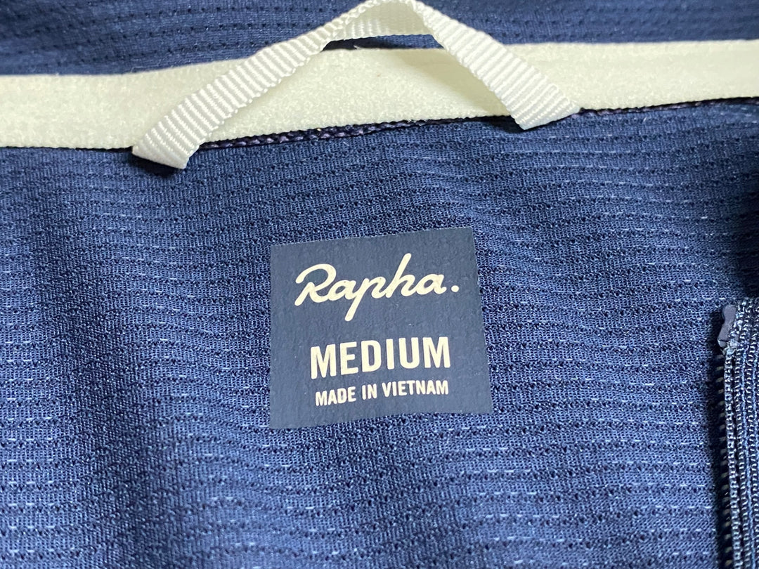 JP159 ラファ Rapha CLASSIC FLYWEIGHT JERSEY 半袖 サイクルジャージ ネイビー M