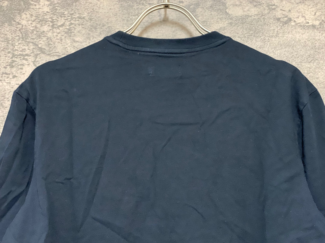 KI004 ラファ Rapha LOGO T-SHIRT 半袖 Tシャツ 紺 S