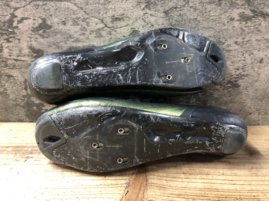 KA032 スペシャライズド SPECIALIZED S-WORKS 7 Road Shoes Sagan ビンディングシューズ EU40.0 裏面擦り傷