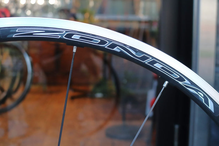 カンパニョーロ CAMPAGNOLO ゾンダ ZONDA アルミ クリンチャー ホイールセット シマノ12/11S 17C 【東京南麻布店】