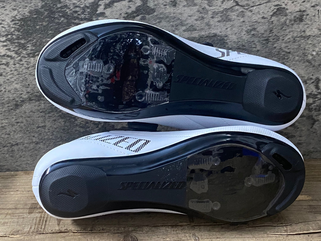 KL071 スペシャライズド SPECIALIZED Torch 1.0 BG BOA ビンディングシューズ 白 EU36