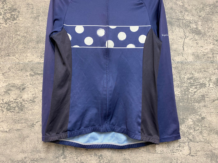 JM185 カペルミュール KAPELMUUR 長袖 サイクルジャージ 紺 黒 レディース 40