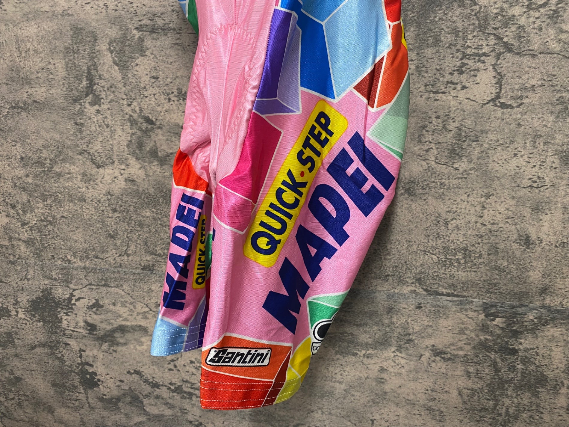 JV538 サンティーニ Santini ビブショーツ ピンク S QUICK STEP – BICI